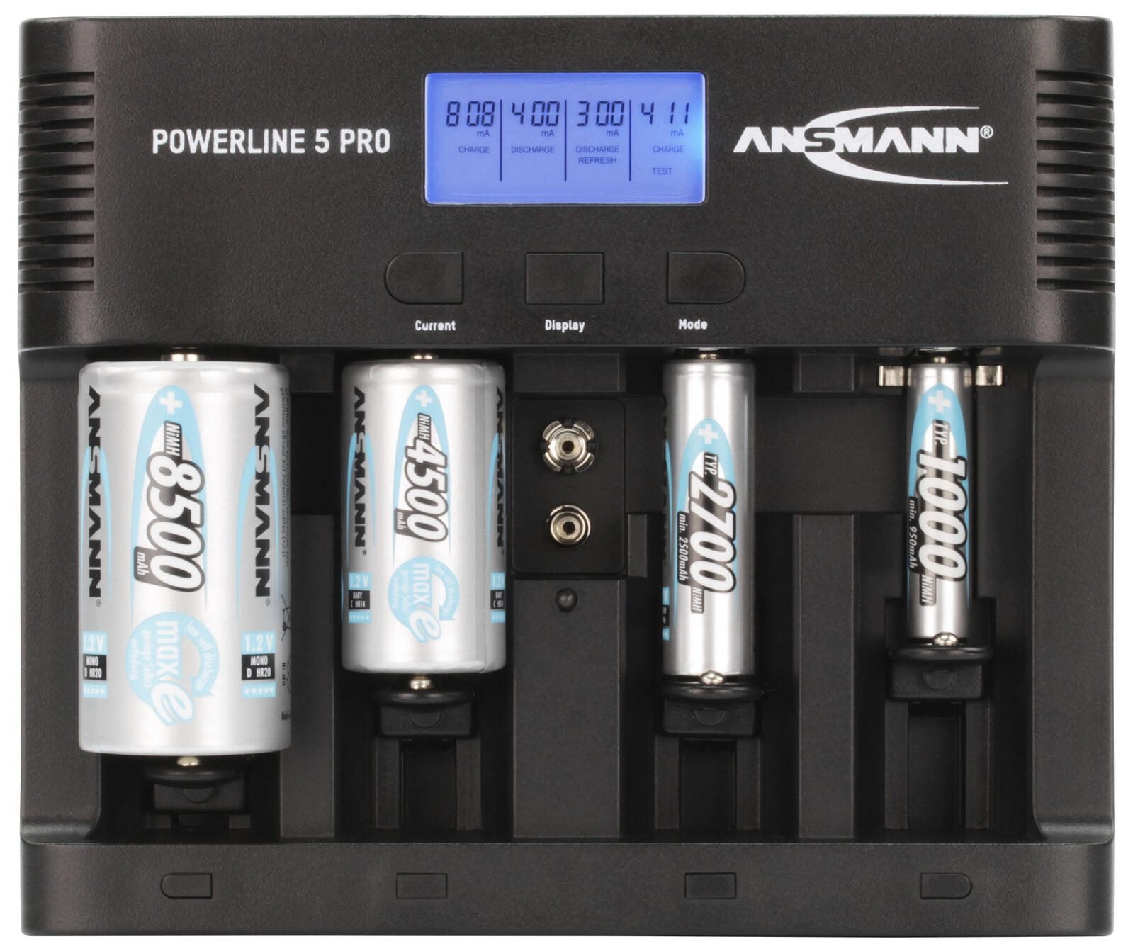 ANSMANN Akku-Ladegerät Powerline 5 Pro