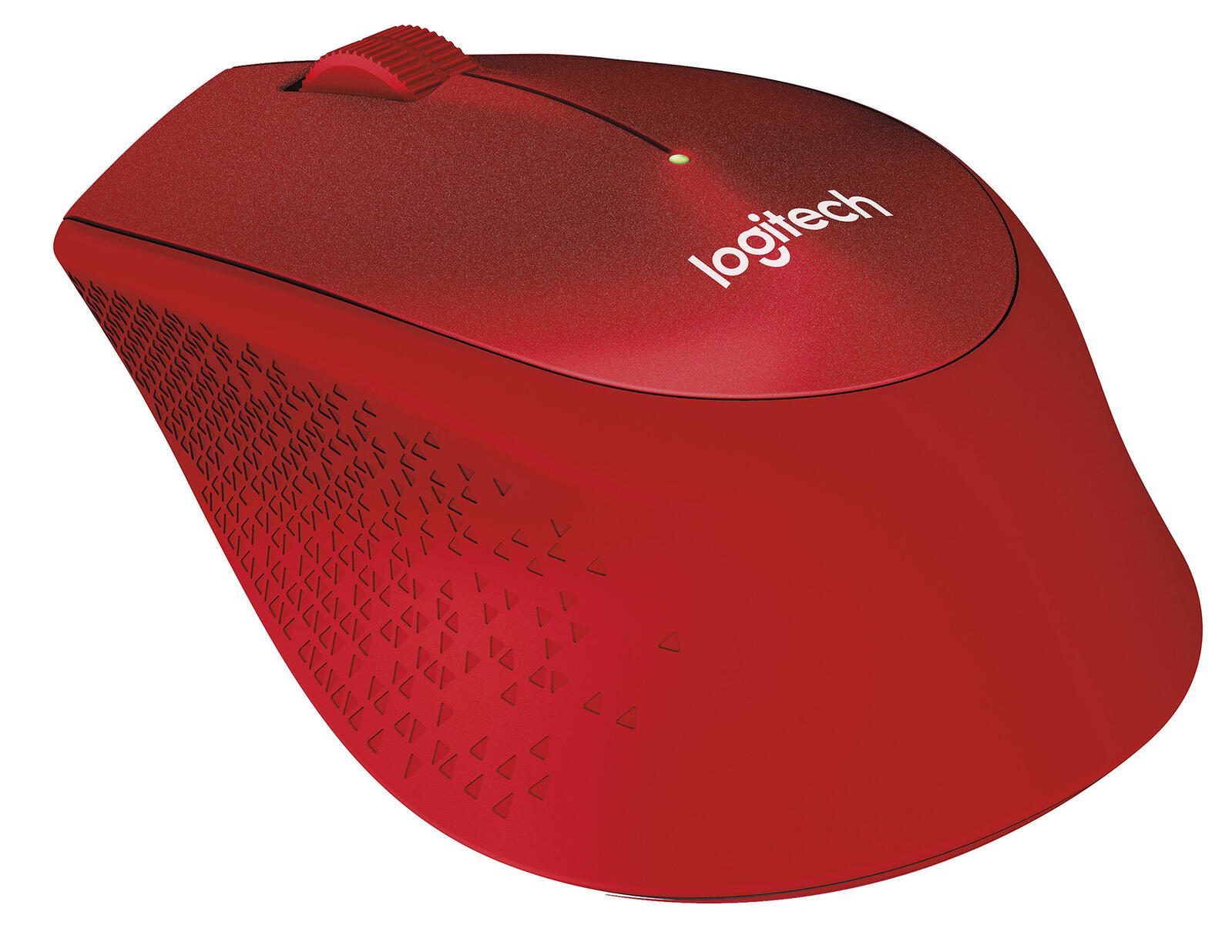 Logitech SilentPlus M330 Maus kabellos rot