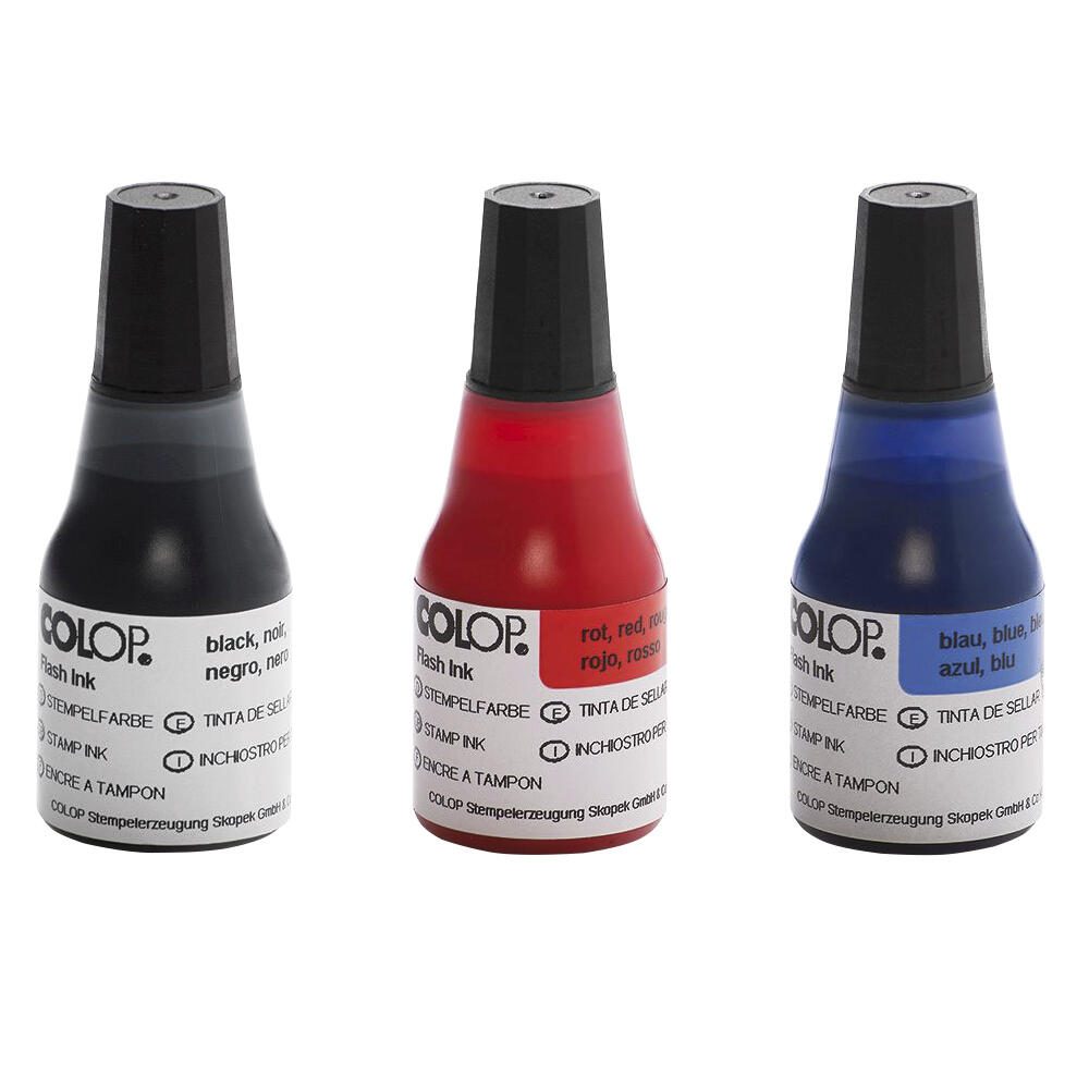 COLOP Stempelfarbe 25,0 ml blau