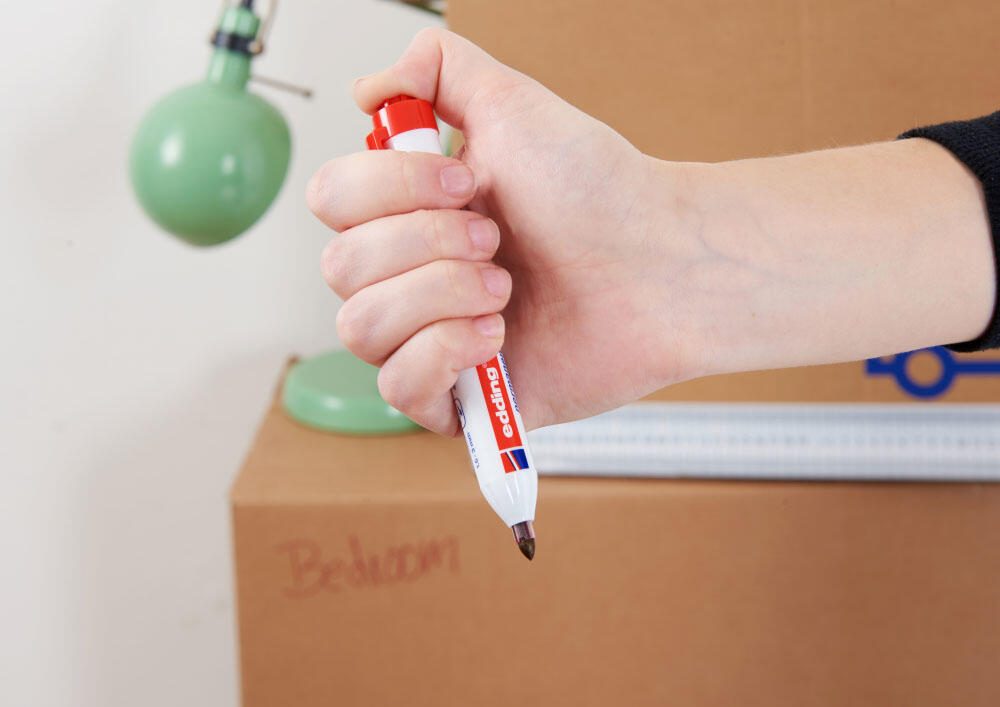 edding Permanentmarker 1.5 - 3.0 mm Schwarz