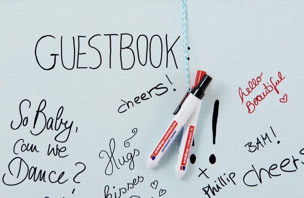 edding Permanentmarker 1.5 - 3.0 mm Schwarz