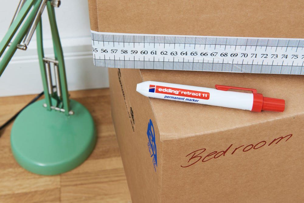 edding Permanentmarker 1.5 - 3.0 mm Schwarz