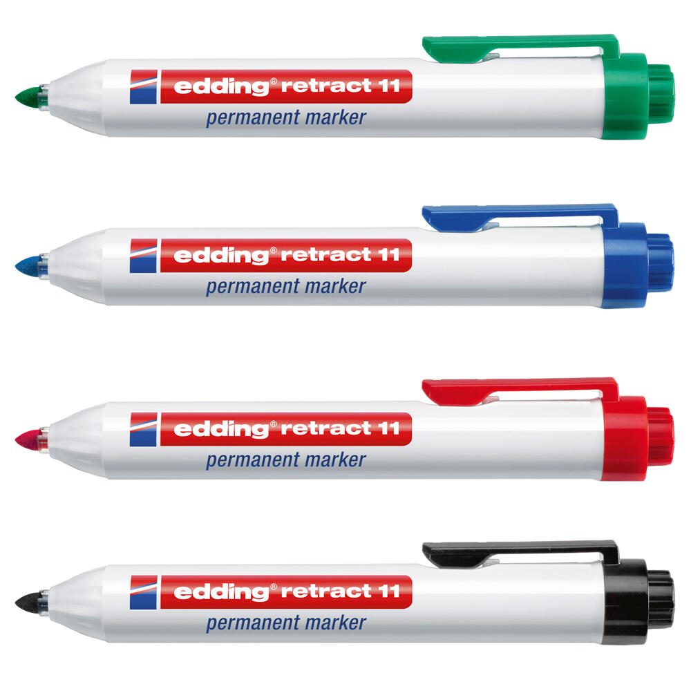 edding Permanentmarker 1.5 - 3.0 mm Schwarz