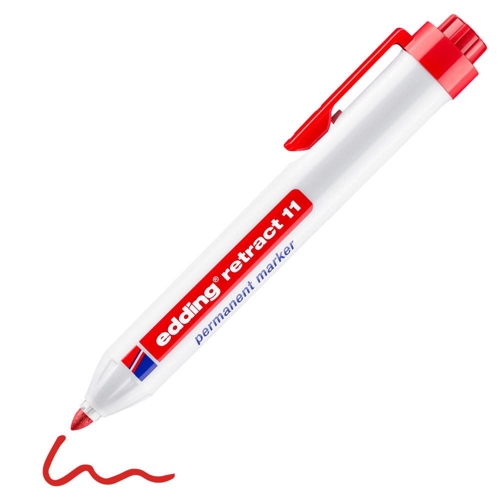 edding Permanentmarker 1.5 - 3.0 mm Rot