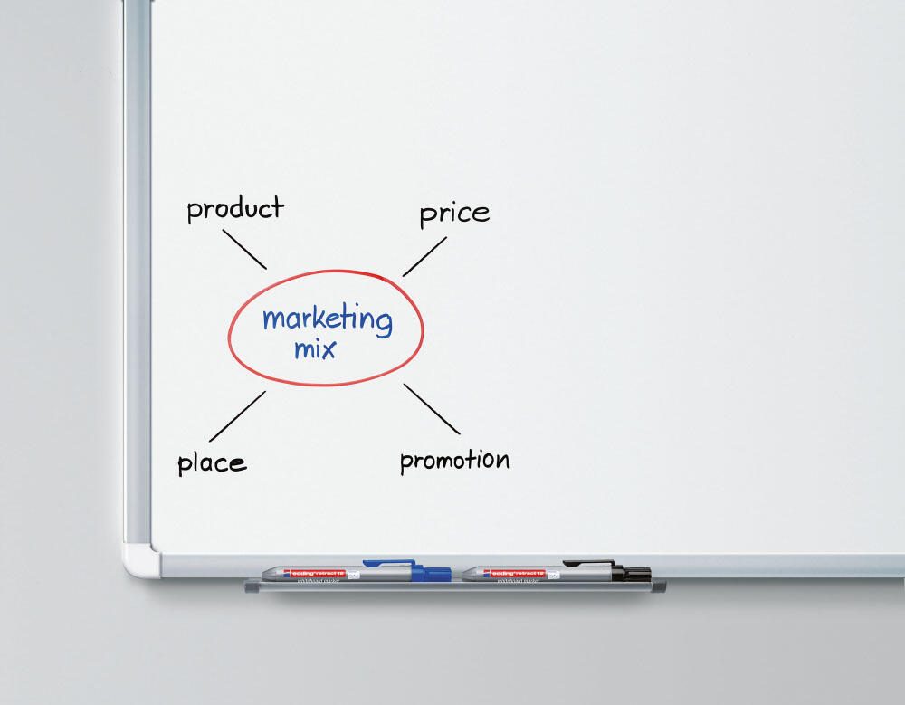 edding retract 12 Whiteboard-Marker 1.5 - 3.0 mm Blau