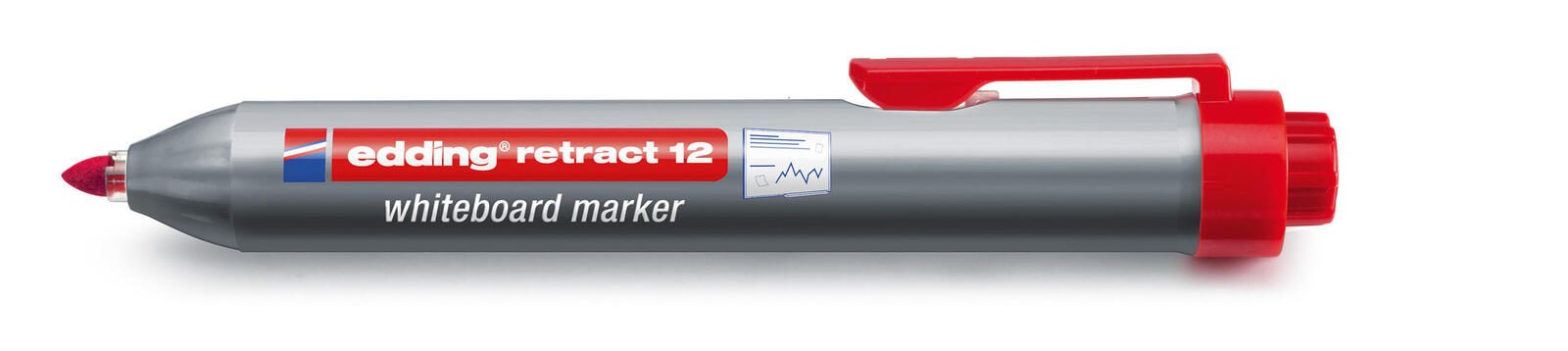 edding retract 12 Whiteboard-Marker 1.5 - 3.0 mm Mehrfarbig