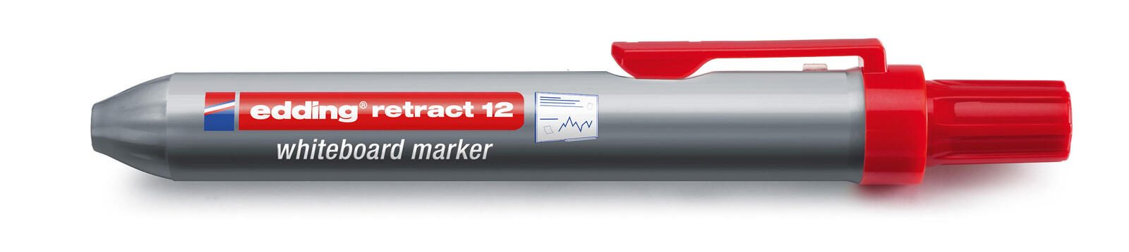 edding retract 12 Whiteboard-Marker 1.5 - 3.0 mm Mehrfarbig