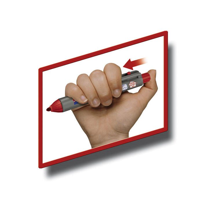 edding retract 12 Whiteboard-Marker 1.5 - 3.0 mm Rot