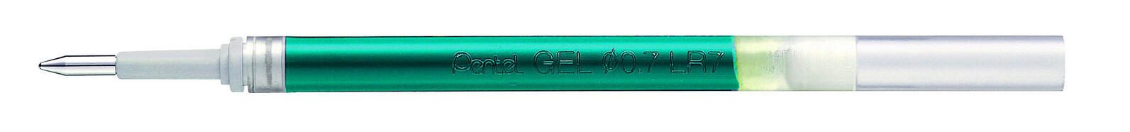 Pentel EnerGel LR7 Gelschreiberminen 0.35 mm Grün