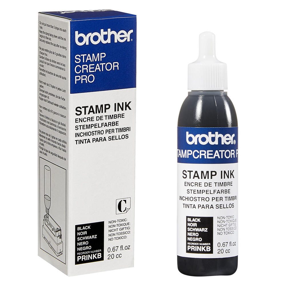 Brother PR-INK B Stempelfarbe schwarz