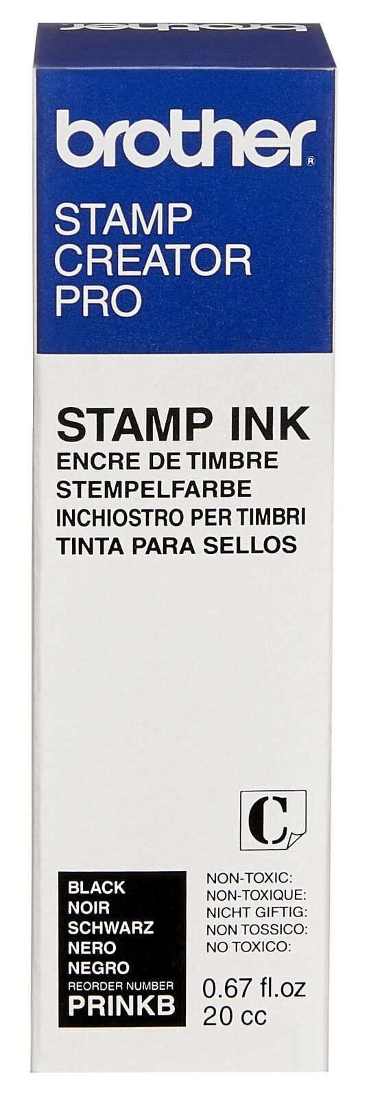Brother PR-INK B Stempelfarbe schwarz