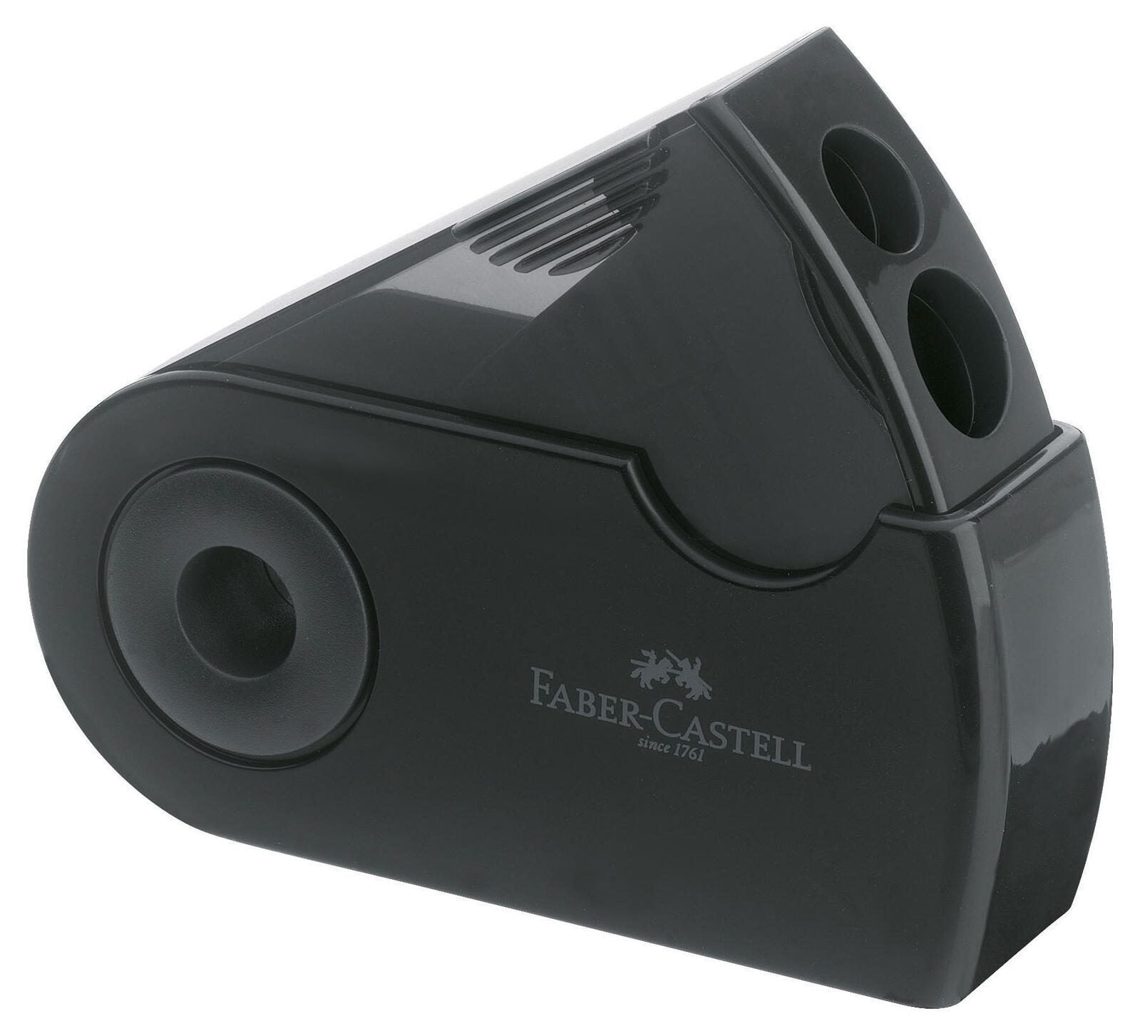 FABER-CASTELL Dosenspitzer doppelt schwarz