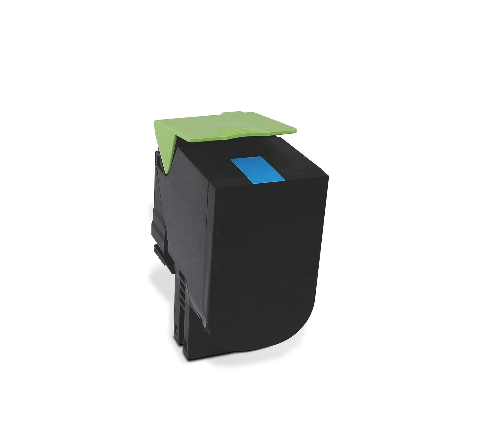 edding Toner EDD-6037 cyan kompatibel zu LEXMARK 70C2HC0