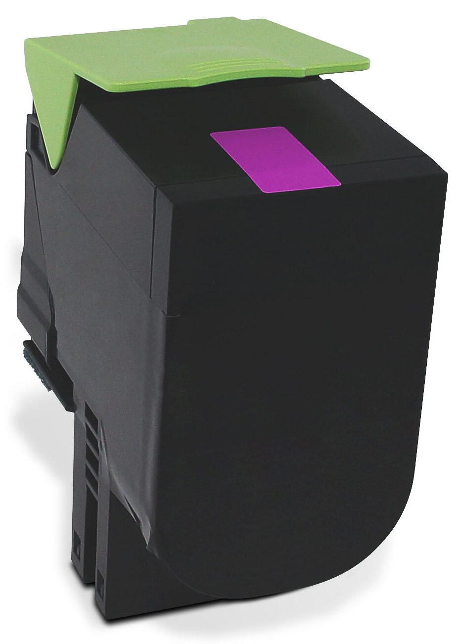 edding Toner EDD-6042 magenta kompatibel zu LEXMARK 80C2SM0