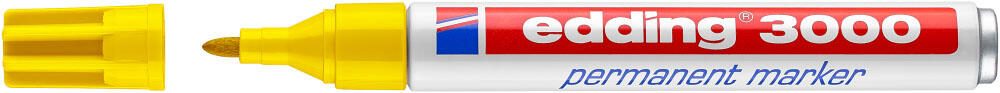 edding Permanentmarker 1.5 - 3.0 mm Gelb