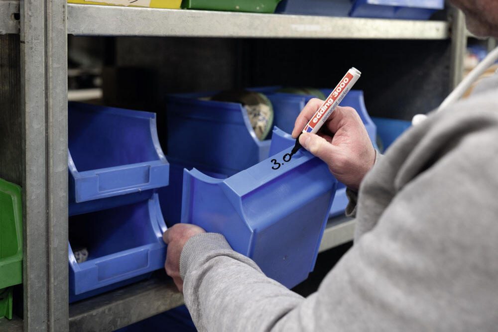 edding Permanentmarker 1.5 - 3.0 mm Gelb