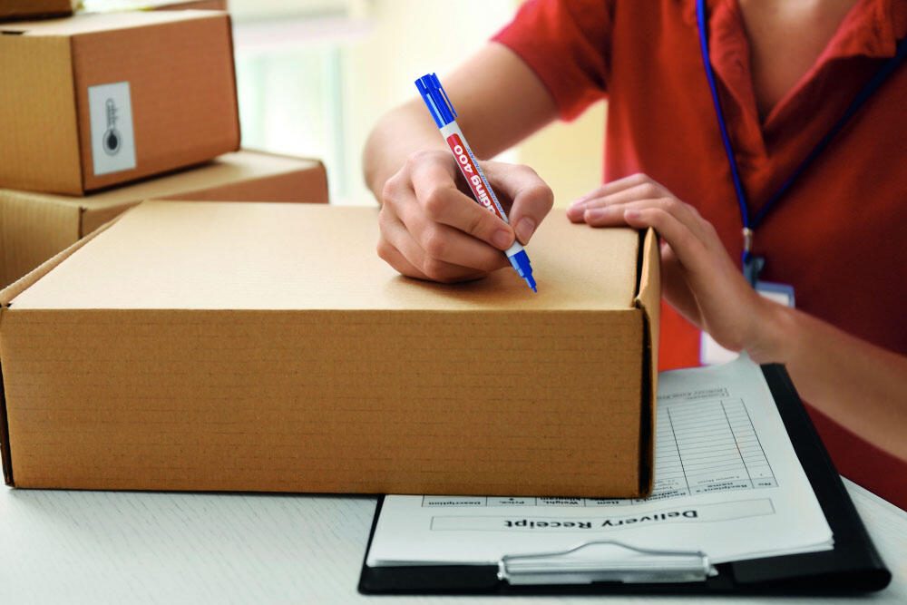 edding Permanentmarker 1.0 mm Grün