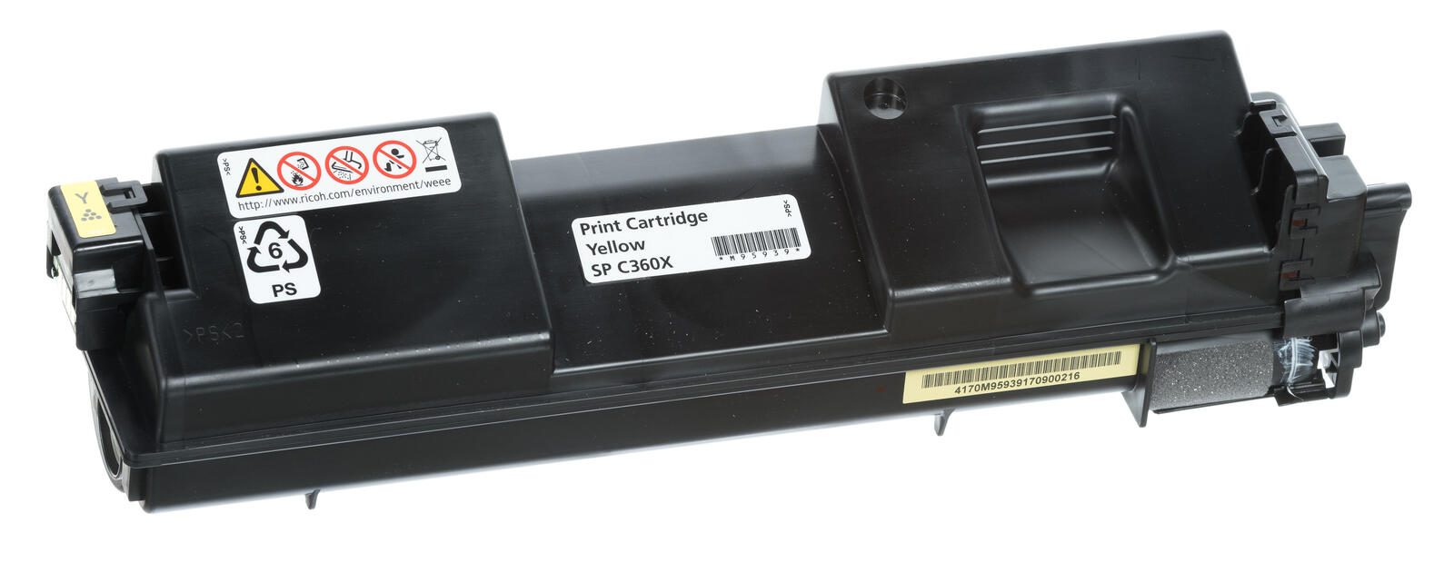 RICOH Original Toner SP C360X gelb