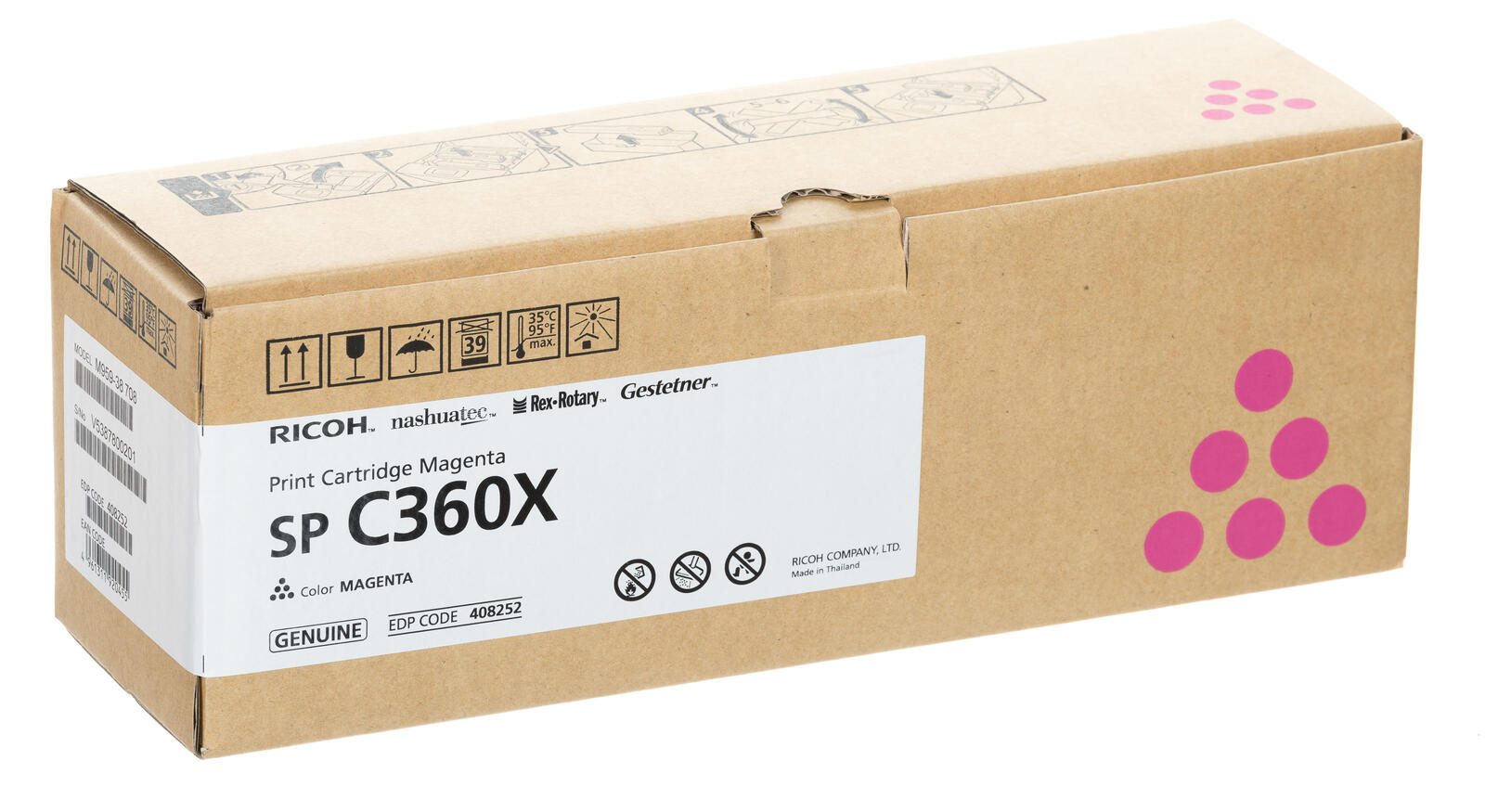 RICOH Original Toner SP C360X magenta