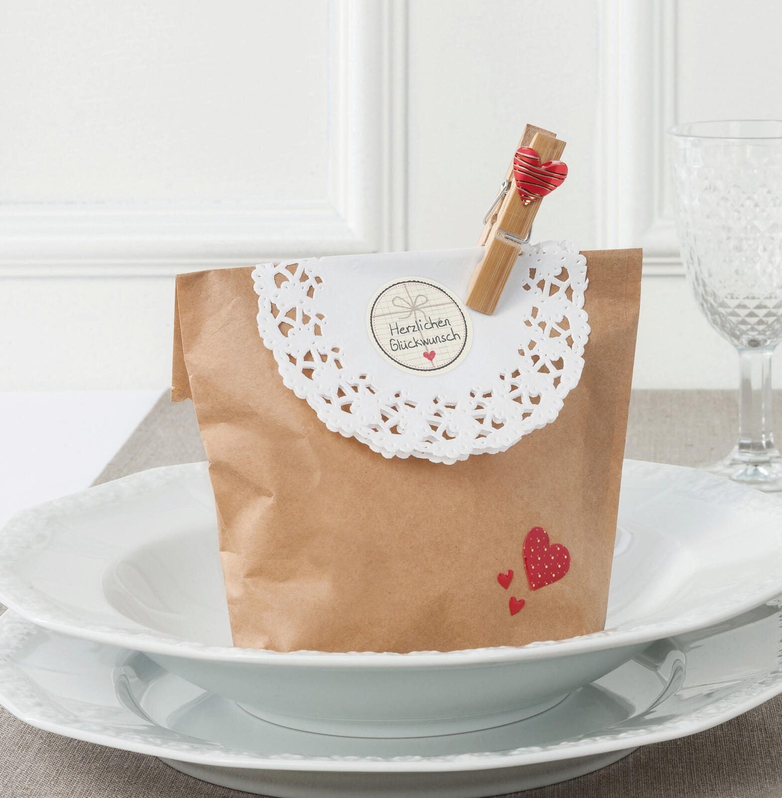 AVERY Zweckform Aufkleber Herzlichen Glückwunsch