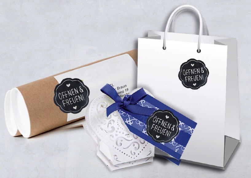 AVERY Zweckform Aufkleber Öffnen&Freuen