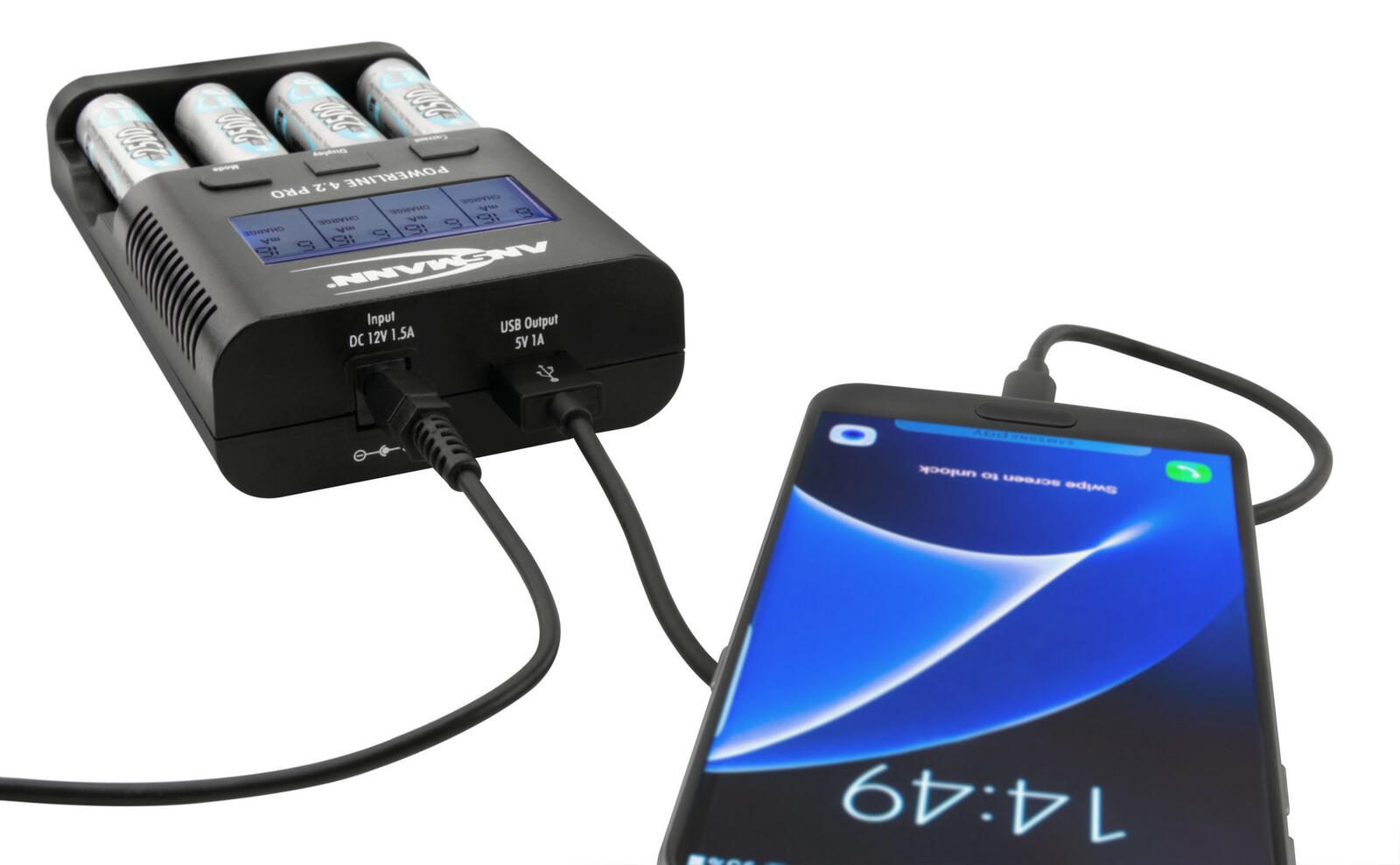 ANSMANN Akku-Ladegerät Powerline 4.2 Pro