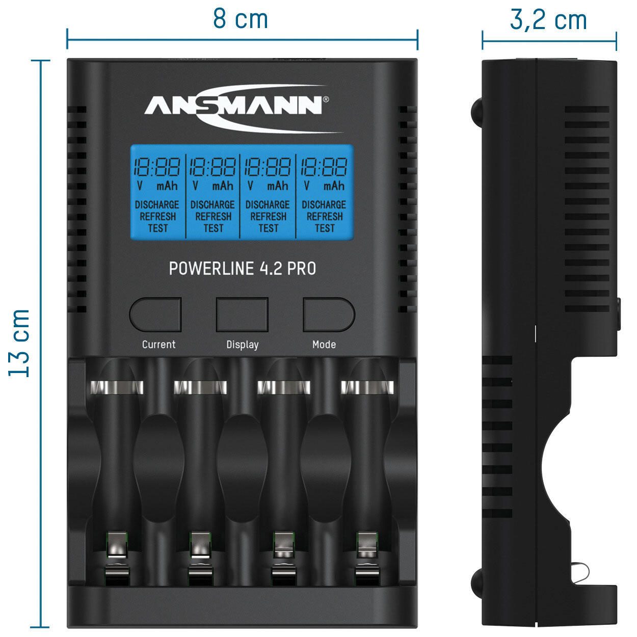 ANSMANN Akku-Ladegerät Powerline 4.2 Pro