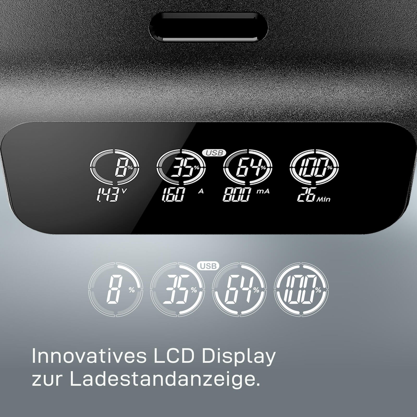 VARTA Akku-Ladegerät inkl. Akkus LCD Smart Charger+