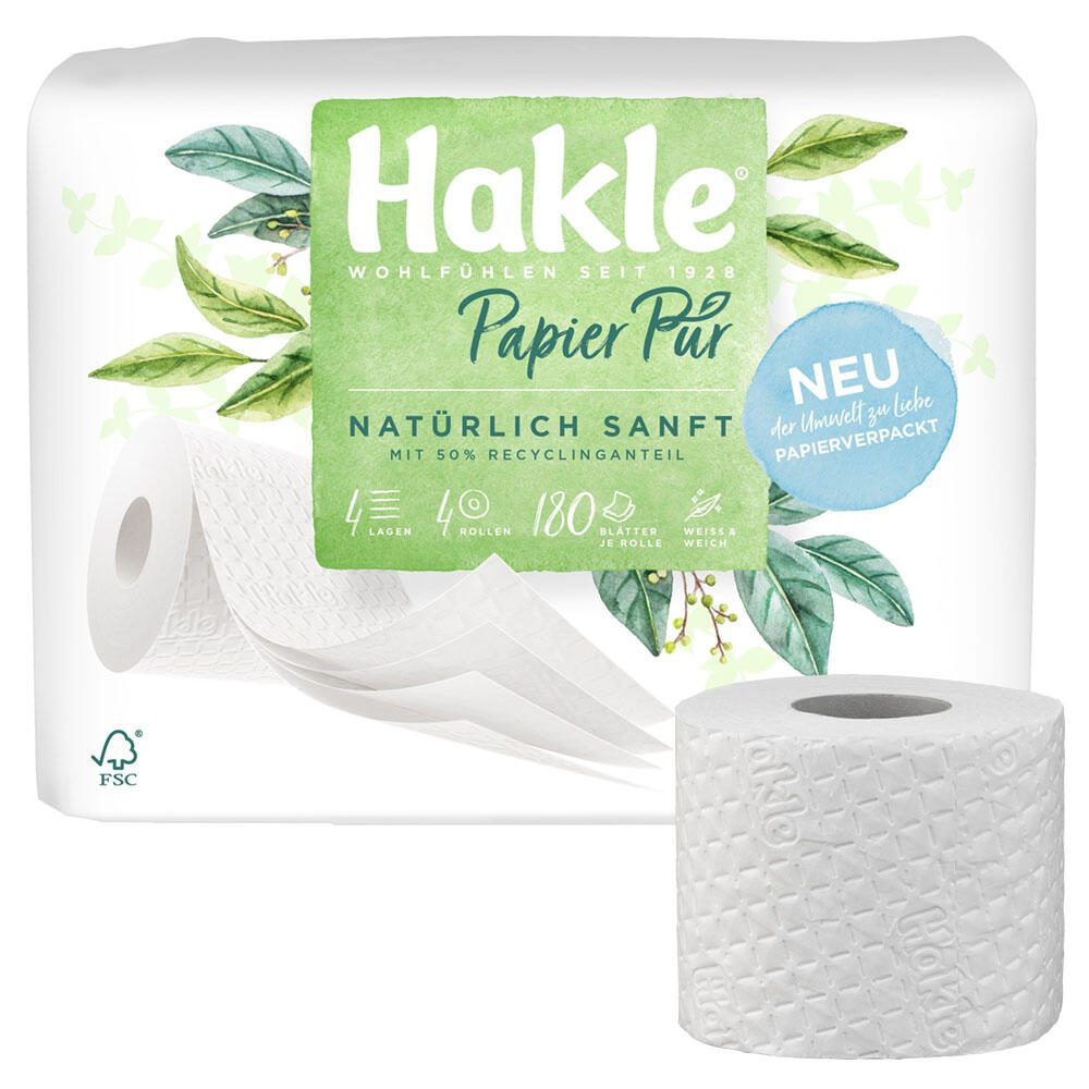Hakle Toilettenpapier 4-lagig
