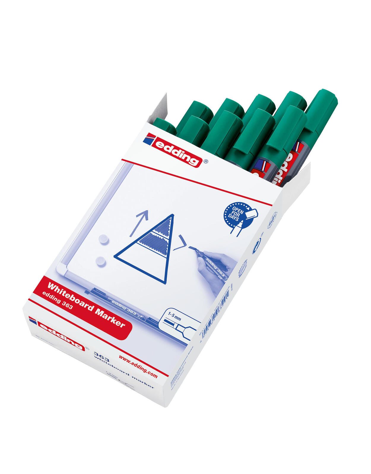 edding 363 Whiteboard-Marker 1.0 - 5.0 mm Grün