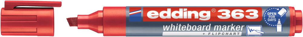 edding 363 Whiteboard-Marker 1.0 - 5.0 mm Rot