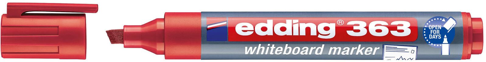 edding 363 Whiteboard-Marker 1.0 - 5.0 mm Rot