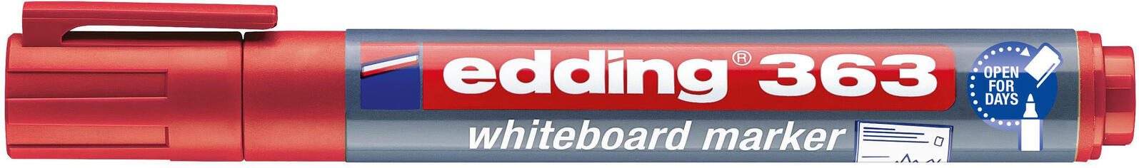 edding 363 Whiteboard-Marker 1.0 - 5.0 mm Rot
