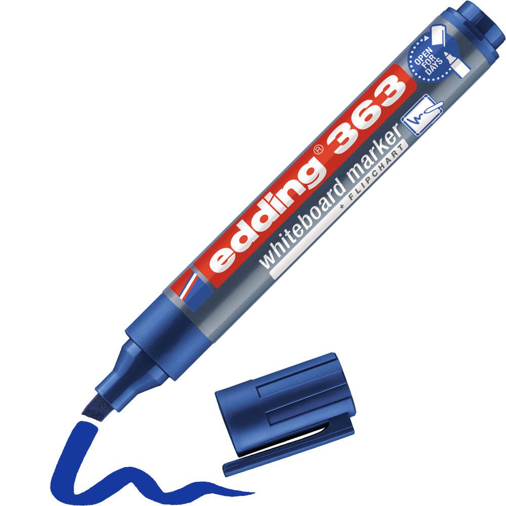 edding 363 Whiteboard-Marker 1.0 - 5.0 mm Blau