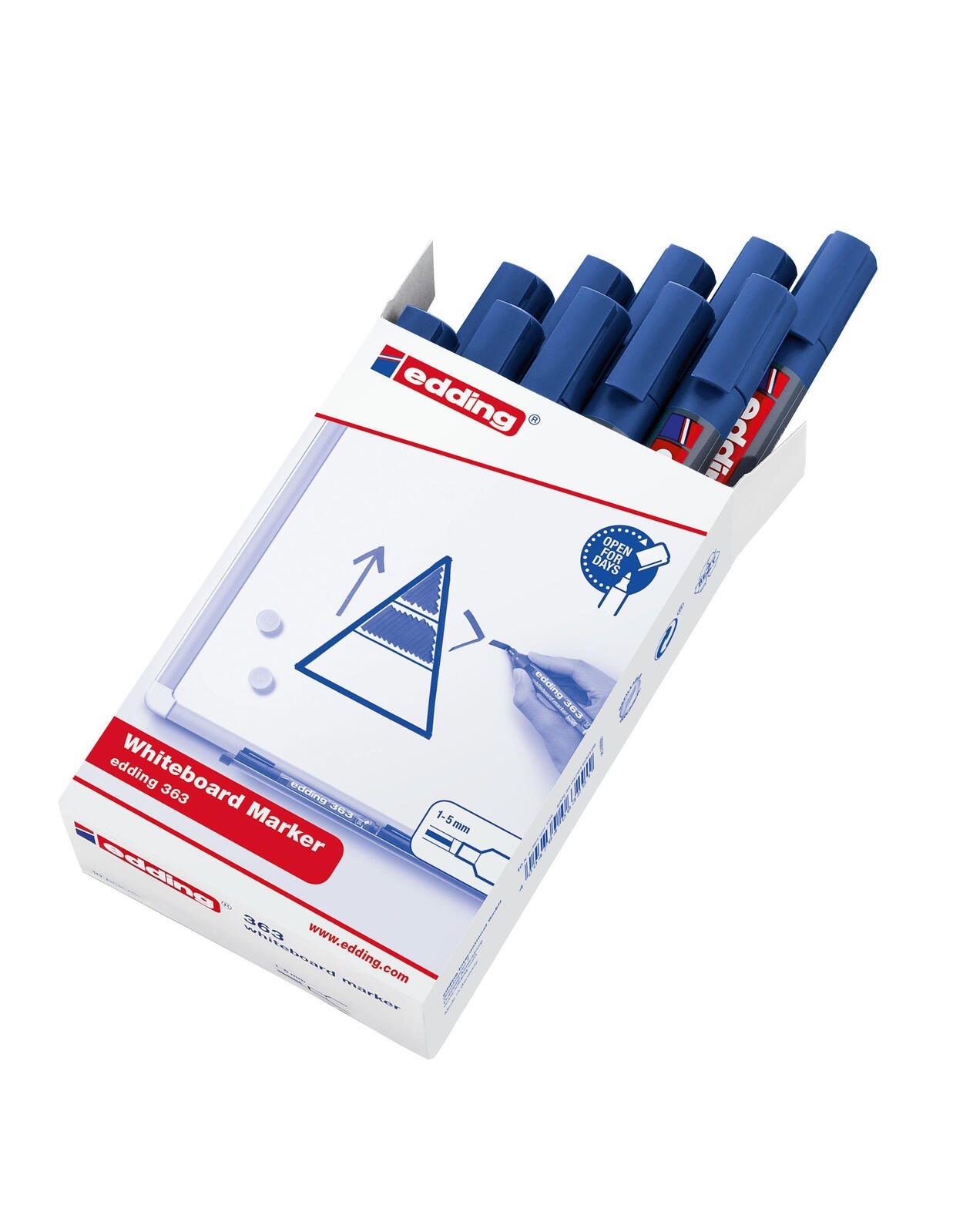 edding 363 Whiteboard-Marker 1.0 - 5.0 mm Blau