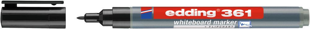 edding 361 Whiteboard-Marker 1.0 mm Schwarz
