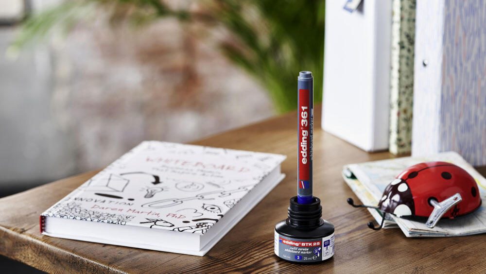 edding 361 Whiteboard-Marker 1.0 mm Schwarz