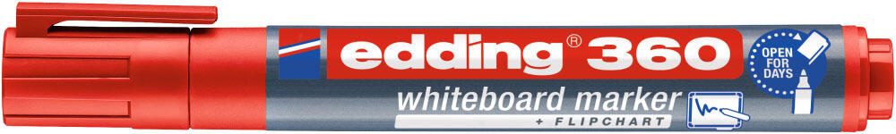edding 360 Whiteboard-Marker 1.5 - 3.0 mm Rot