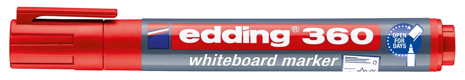 edding 360 Whiteboard-Marker 1.5 - 3.0 mm Rot