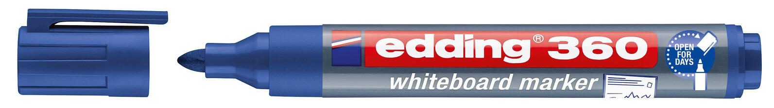 edding 360 Whiteboard-Marker 1.5 - 3.0 mm Blau