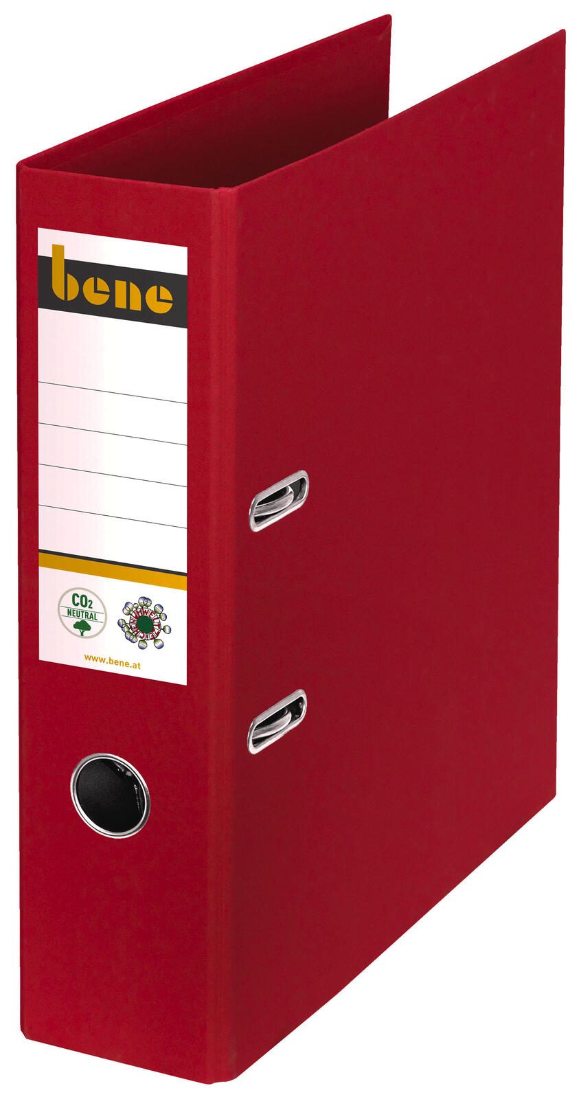 bene Ordner Rückenbreite 8 cm DIN A4 Karton rot