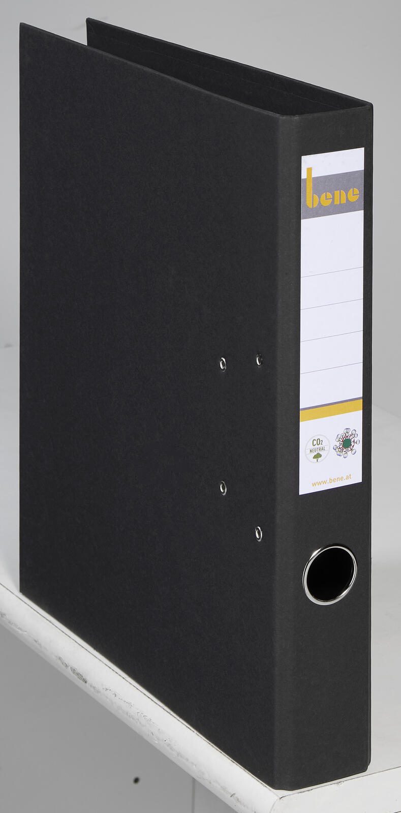 bene Ordner Rückenbreite 5.2 cm DIN A4 Karton schwarz