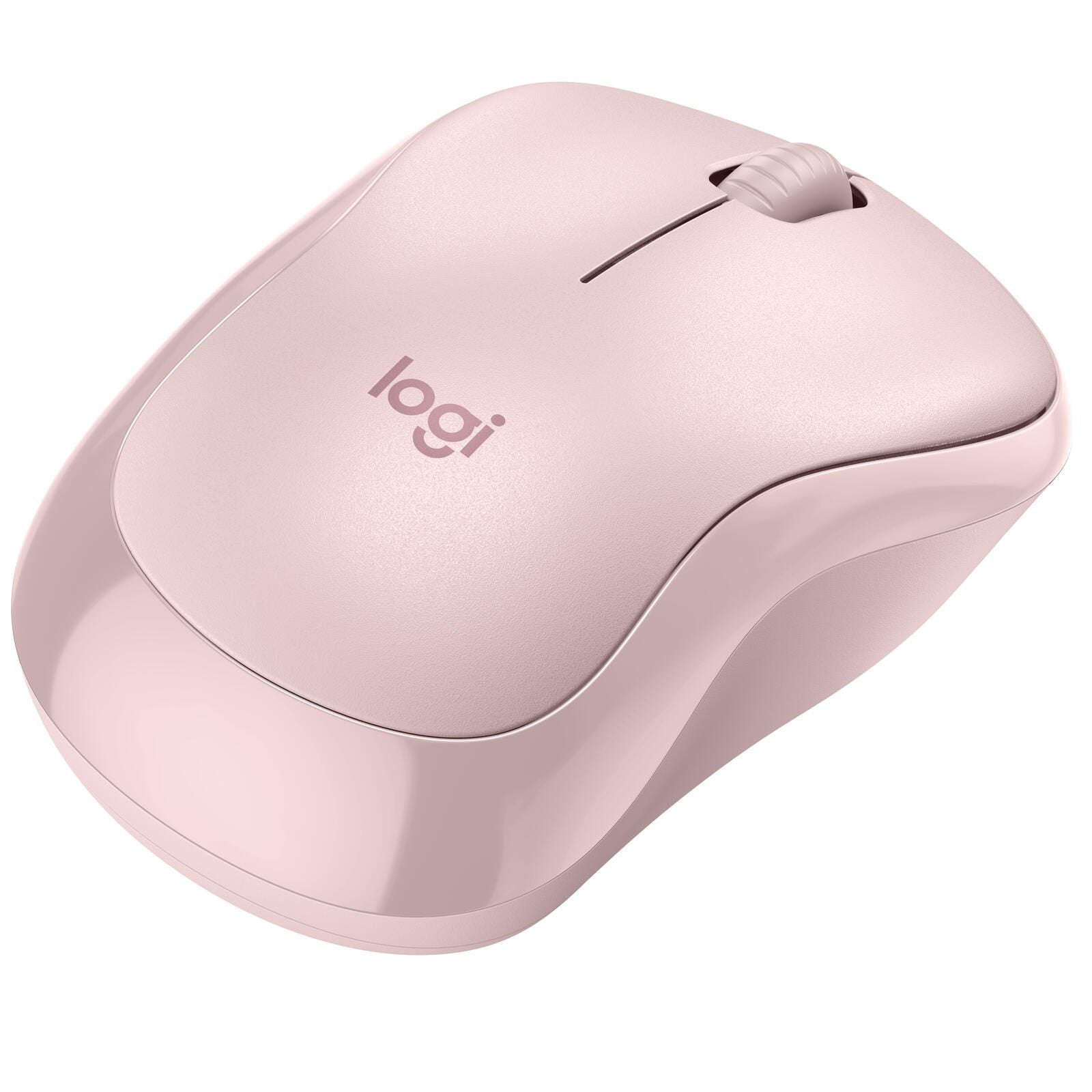 Logitech M220 Silent Maus kabellos rose