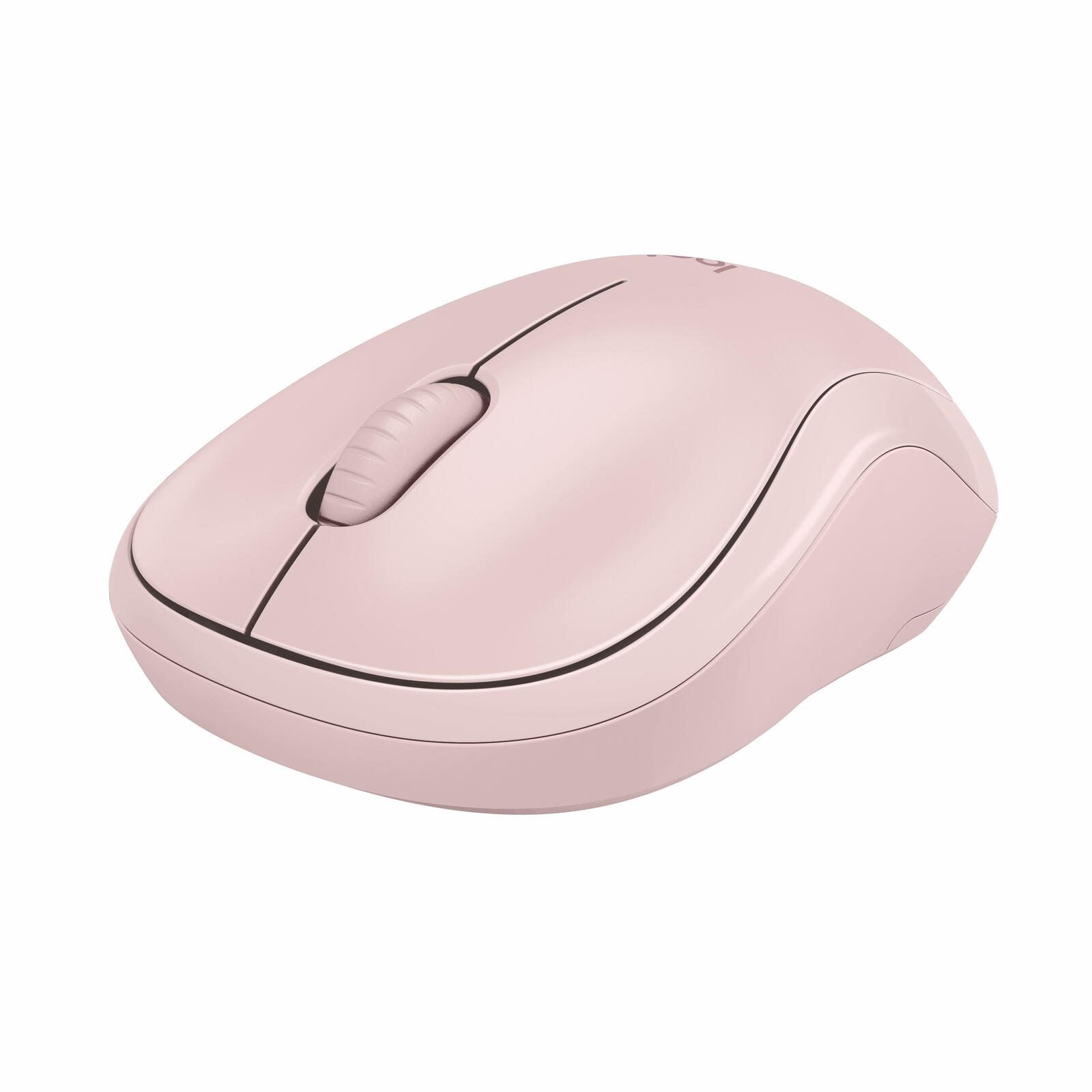 Logitech M220 Silent Maus kabellos rose