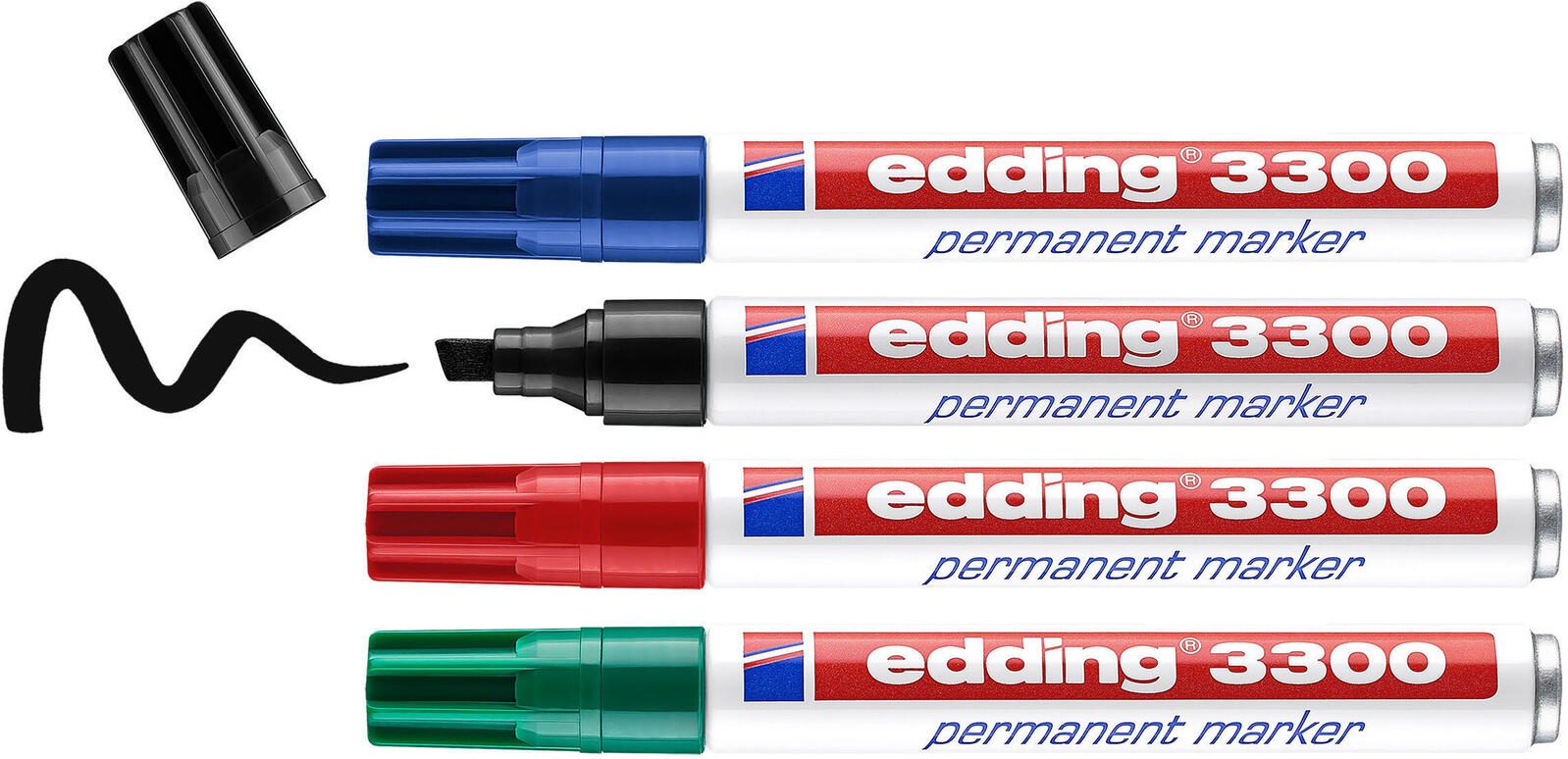 edding Permanentmarker 1.0 - 5.0 mm Mehrfarbig