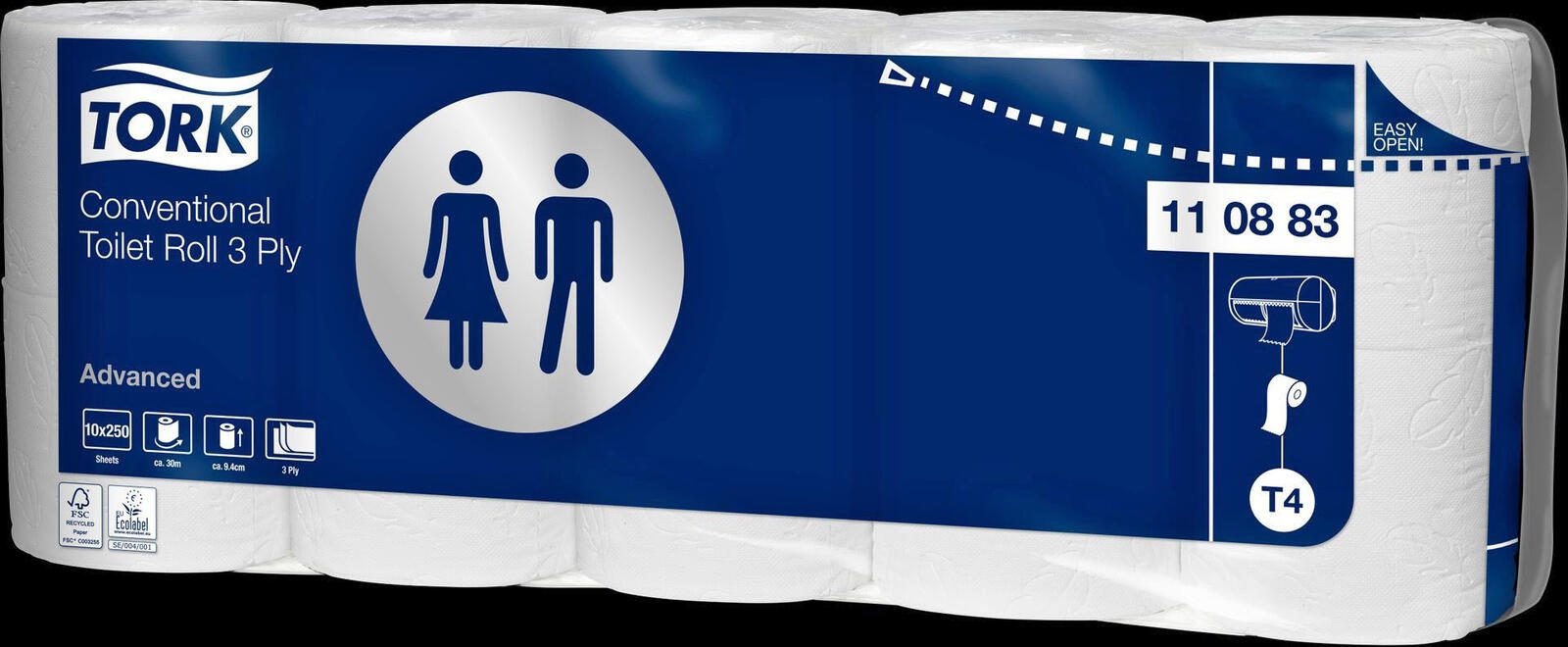 TORK Toilettenpapier 3-lagig