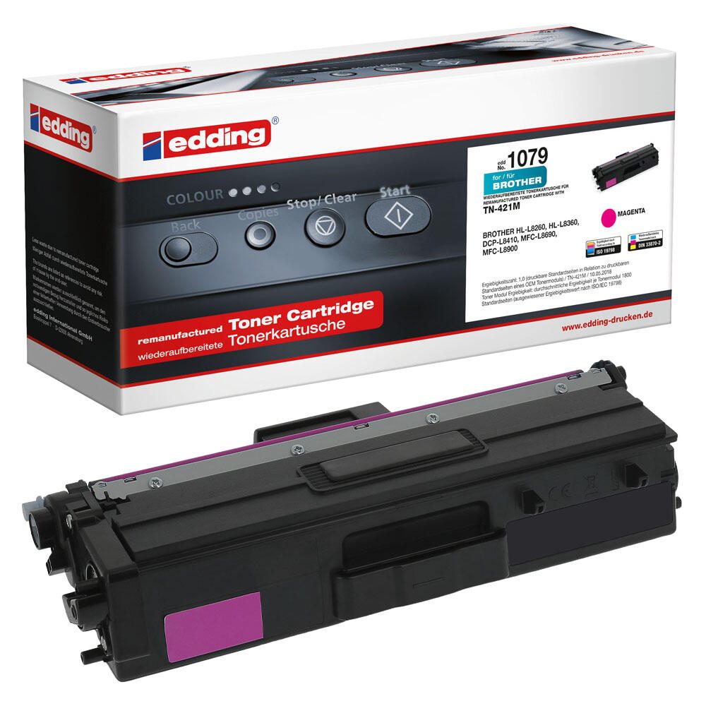 edding Toner EDD-1079 magenta kompatibel zu brother TN-421M