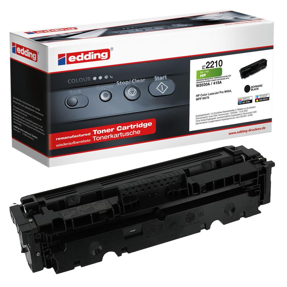 edding Toner EDD-2210 schwarz kompatibel zu HP 415A (W2030A)