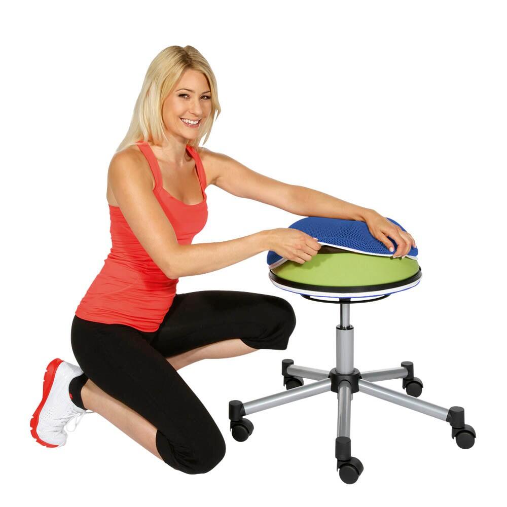 Topstar Hocker Sitness Half Ball rot