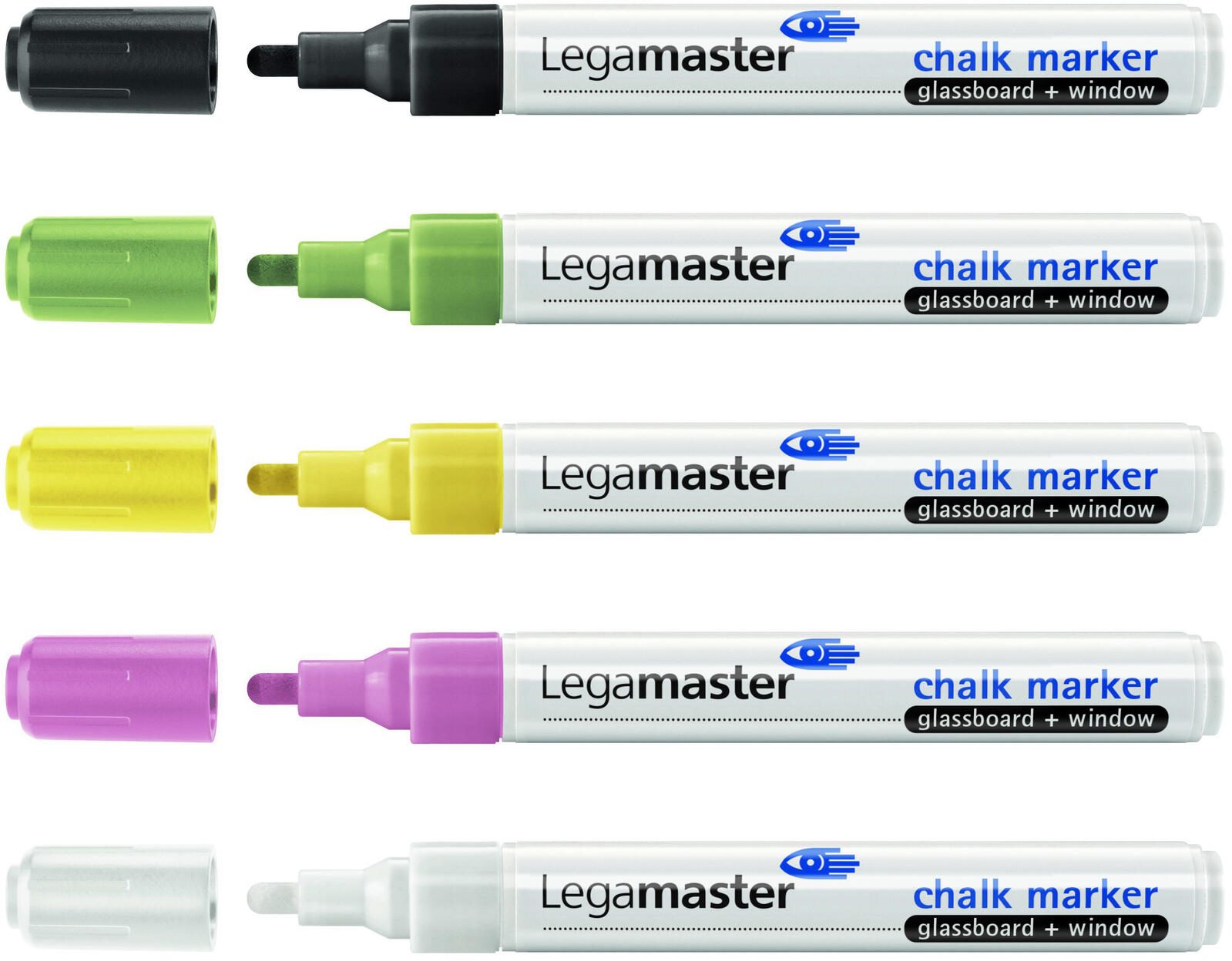 Legamaster Glas-Magnettafel Zubehör-Set 11 Teile